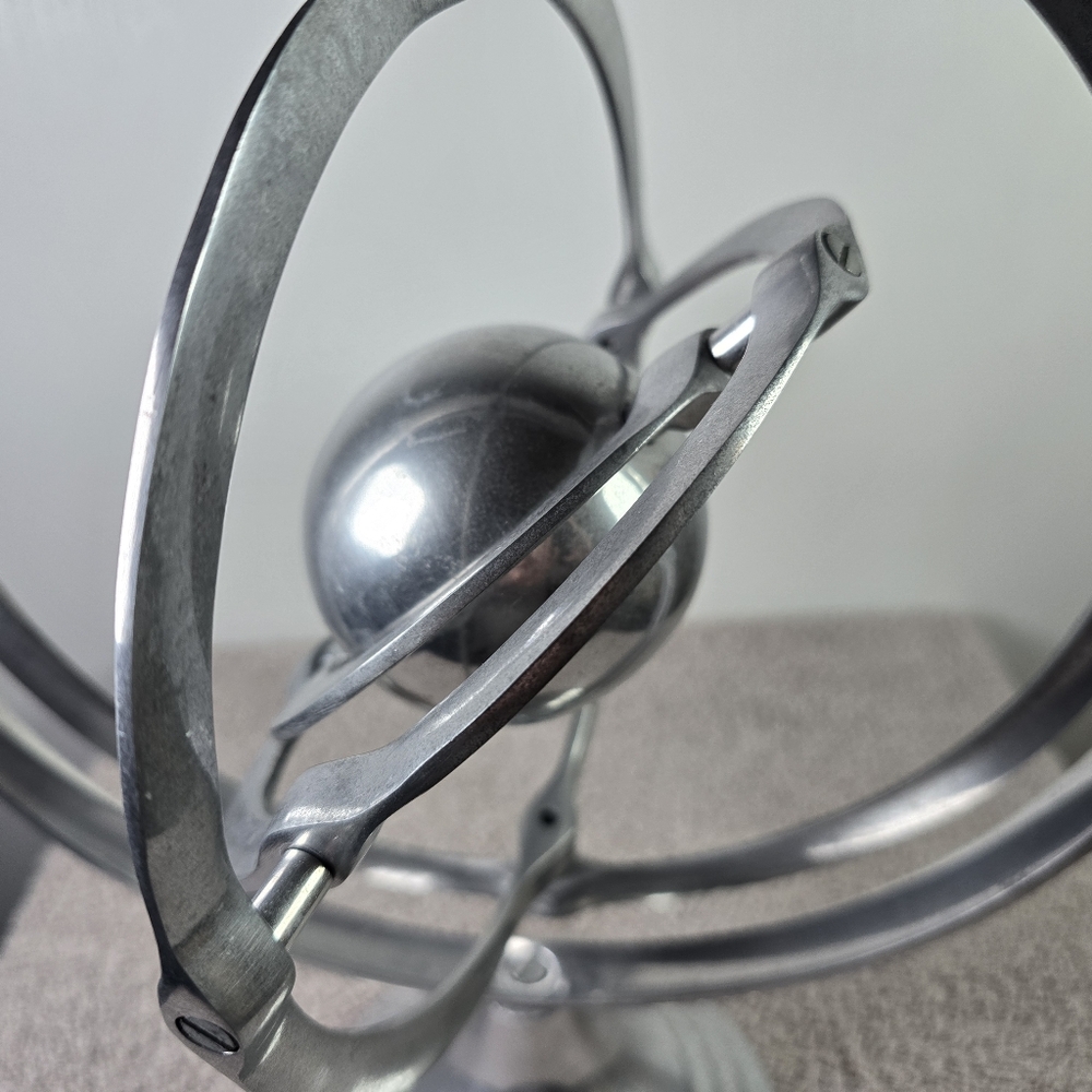 Silver Armillary Sphere Decor - Picture 4 of 13